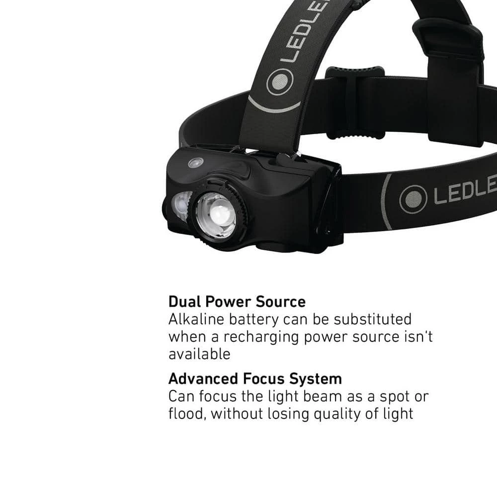 MH8 LED 600 Lumen Magnetically Rechargeable Multi Color Headlamp with Focusing Optic by LEDLENSER 3 MH8 LED 600 Lumen Magnetically Rechargeable Multi Color Headlamp with Focusing Optic by LEDLENSER - Image 3