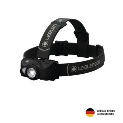 MH8 LED 600 Lumen Magnetically Rechargeable Multi Color Headlamp with Focusing Optic by LEDLENSER