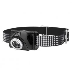 SEO7R Premium 220-Lumen Rechargeable LED Headlamp with Optisense Technology & Advanced Focus System Designed in Germany by LEDLENSER