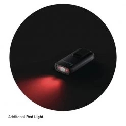 K6R 400 Lumen LED Rechargeable Key Chain Light with Red Light Feature by LEDLENSER -Camillus Sales Shop ledlenser keychain flashlights k6r 44 1000