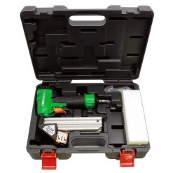 Pneumatic 20-Gauge Hardwood Flooring Trigger Pull Cleat Nailer Kit by POWERNAIL 14 Pneumatic 20-Gauge Hardwood Flooring Trigger Pull Cleat Nailer Kit by POWERNAIL -Camillus Sales Shop powernail floor nailers 2000f 1f 1000