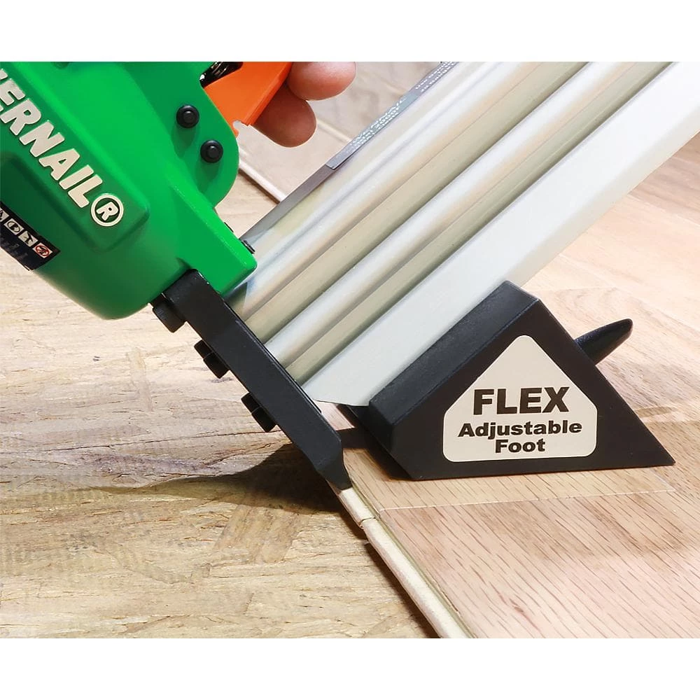 Pneumatic 20-Gauge Hardwood Flooring Trigger Pull Cleat Nailer Kit by POWERNAIL 9 Pneumatic 20-Gauge Hardwood Flooring Trigger Pull Cleat Nailer Kit by POWERNAIL - Image 9