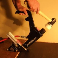 16-Gauge Flex Power Roller Pneumatic Hardwood Flooring Cleat Nailer by POWERNAIL -Camillus Sales Shop powernail floor nailers 445flexprw 31 1000