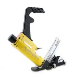 15.5-Gauge Flex Power Roller Pneumatic Hardwood Flooring Power Stapler by POWERNAIL