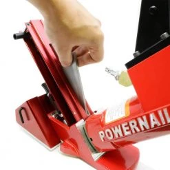 Pneumatic 18-Gauge Flex Hardwood Flooring Cleat Nailer by POWERNAIL -Camillus Sales Shop powernail floor nailers 50pflexw 4f 1000