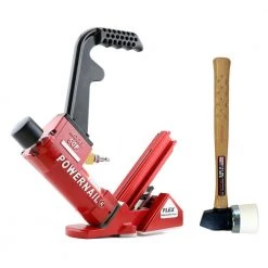Pneumatic 18-Gauge Flex Hardwood Flooring Cleat Nailer by POWERNAIL