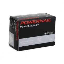 7500 Series 3/8 in. x 15/32 in. Crown x 19-Gauge Glue Collated Divergent Point Staples for Gen. Fastening (5000 per Box) by POWERNAIL -Camillus Sales Shop powernail staples ps7512d 4f 1000