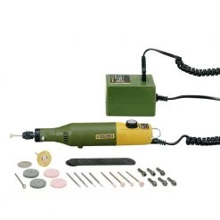 Model Building and Engraving Set with 6 Steel Collets by Proxxon