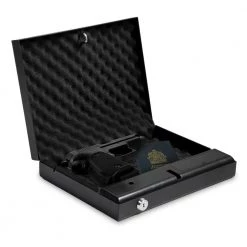 Home Defense Top Open Quick Acccess Vault with Electronic Lock by Sports Afield 10 Home Defense Top Open Quick Acccess Vault with Electronic Lock by Sports Afield -Camillus Sales Shop sports afield home safes sa hd1x 4f 1000