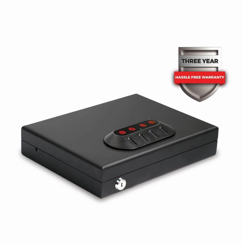 Home Defense Top Open Quick Acccess Vault with Electronic Lock by Sports Afield 1 Home Defense Top Open Quick Acccess Vault with Electronic Lock by Sports Afield