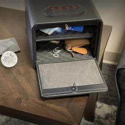 Home Defense Quick Access Series Front Open Vault with 1-Shelf by Sports Afield -Camillus Sales Shop sports afield home safes sa hd3 1f 1000