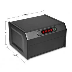 Home Defense Dual Access Biometric and Digital Lock Vault by Sports Afield -Camillus Sales Shop sports afield rifle safes sa hd4 dp fa 1000