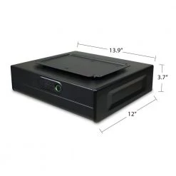 Home Defense Under Counter Quick Access Biometric Lock Vault by Sports Afield 11 Home Defense Under Counter Quick Access Biometric Lock Vault by Sports Afield -Camillus Sales Shop sports afield rifle safes sa hd5 bio dp 1f 1000