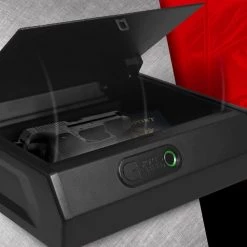 Home Defense Top Entry Quick Access Biometric Lock Vault by Sports Afield -Camillus Sales Shop sports afield rifle safes sa hd6 bio dp 44 1000