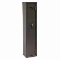 Home Defense 4-Gun Fireproof Biometric Lock Gun Safe, Midnight Earth Textured Gloss Finish by Sports Afield -Camillus Sales Shop sports afield rifle safes sa hdf bio c3 1000