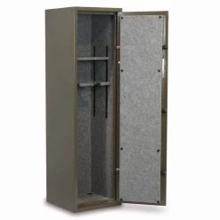 Journey 14-Gun Electronic Lock Gun Safe, OD Green Textured Gloss Finish by Sports Afield 10 Journey 14-Gun Electronic Lock Gun Safe, OD Green Textured Gloss Finish by Sports Afield -Camillus Sales Shop sports afield rifle safes sa5516j 4f 1000
