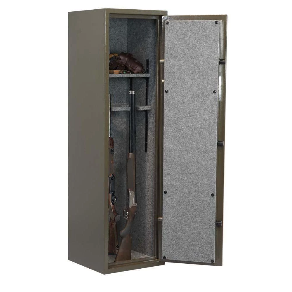 Journey 14-Gun Electronic Lock Gun Safe, OD Green Textured Gloss Finish by Sports Afield 2 Journey 14-Gun Electronic Lock Gun Safe, OD Green Textured Gloss Finish by Sports Afield - Image 2