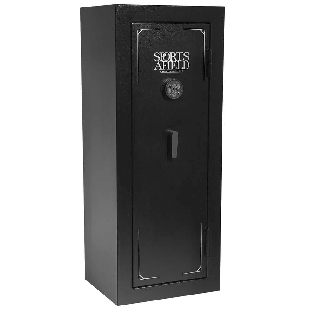 Instinct 18-Gun Fireproof Electronic Lock Gun Safe, Textured Matte Black Finish by Sports Afield 3 Instinct 18-Gun Fireproof Electronic Lock Gun Safe, Textured Matte Black Finish by Sports Afield - Image 3