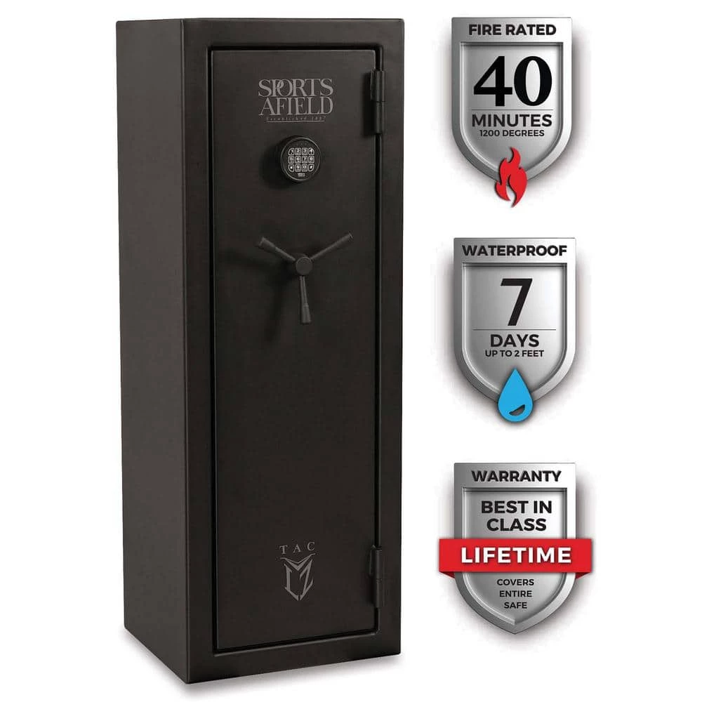 Tactical LZ - 8 Gun Fire and Waterproof Safe by Sports Afield 1 Tactical LZ - 8 Gun Fire and Waterproof Safe by Sports Afield