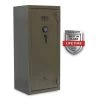 Journey 30-Gun Electronic Lock Gun Safe, OD Green Textured Gloss Finish by Sports Afield