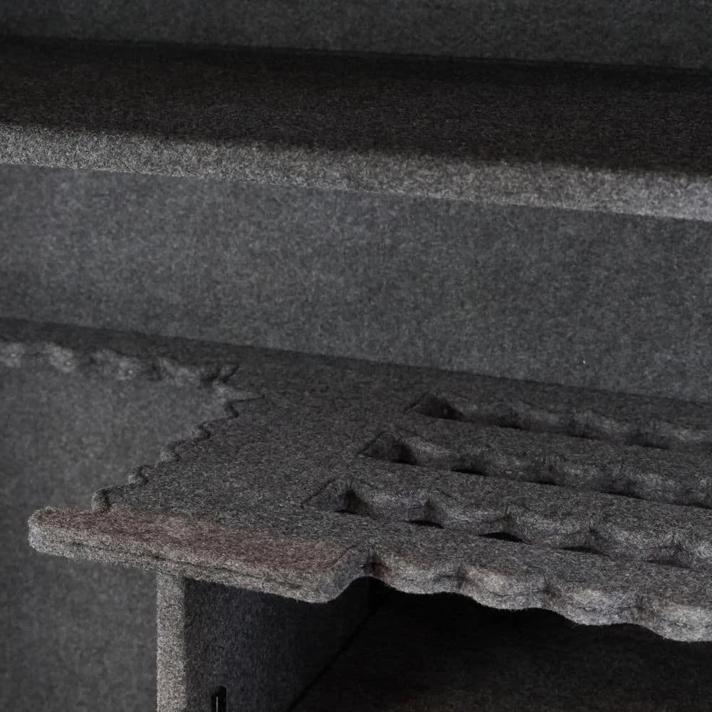 Haven 36-Gun Fire and Waterproof Electronic Lock Gun Safe, Metal Gray Gloss Metallic Finish by Sports Afield 4 Haven 36-Gun Fire and Waterproof Electronic Lock Gun Safe, Metal Gray Gloss Metallic Finish by Sports Afield - Image 4