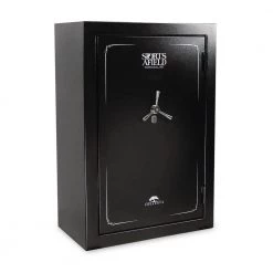 Preserve - 40-Gun Fire and Waterproof Biometric Safe, Black by Sports Afield -Camillus Sales Shop sports afield rifle safes sa5940p bio c3 1000