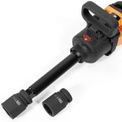 1,900 ft./lbs. 1 in. Heavy-Duty Impact Wrench with 8 in. Extended Anvil by Stark -Camillus Sales Shop stark air impact wrenches 44401 1f 1000