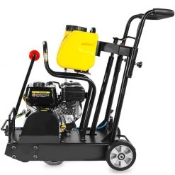 6.5 HP 14 in. Concrete Cut-Off Walk-Behind Saw Power Floor Cutter Unit with 3.15 Gal. Water Tank Sprinkler System by Stark -Camillus Sales Shop stark concrete saws 61056 1h 4f 1000