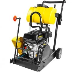6.5 HP 14 in. Concrete Cut-Off Walk-Behind Saw Power Floor Cutter Unit with 3.15 Gal. Water Tank Sprinkler System by Stark