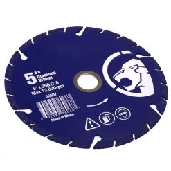 5 in. Diamond Edge Abrasive Cut Off Wheel for Metal Cutting by Stark -Camillus Sales Shop stark grinding wheels cut off wheels 00507 h 4f 1000