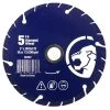 5 in. Diamond Edge Abrasive Cut Off Wheel for Metal Cutting by Stark
