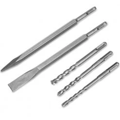 8.3 Amp Corded 1/2 in. Electric SDS-Plus Rotary Hammer Drill Kit with Chisel Bit Set by Stark -Camillus Sales Shop stark hammer drills 45351 h1 fa 1000