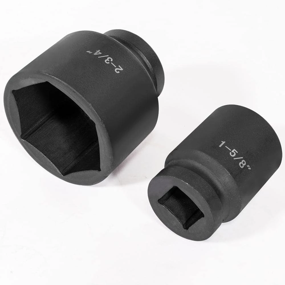 Jumbo 1 in. Drive Cr-Mo Steel 6-Point SAE Deep Impact Socket Set with Extension Bars and Carrying Case (21-Piece) by Stark 5 Jumbo 1 in. Drive Cr-Mo Steel 6-Point SAE Deep Impact Socket Set with Extension Bars and Carrying Case (21-Piece) by Stark - Image 5