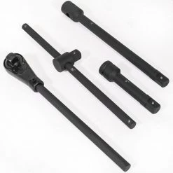 Jumbo 1 in. Drive Cr-Mo Steel 6-Point SAE Deep Impact Socket Set with Extension Bars and Carrying Case (21-Piece) by Stark 9 Jumbo 1 in. Drive Cr-Mo Steel 6-Point SAE Deep Impact Socket Set with Extension Bars and Carrying Case (21-Piece) by Stark -Camillus Sales Shop stark impact socket sets 35104 4f 1000