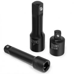 3/8 in. and 1/2 in. Drive Combination Shallow and Deep SAE and Metric Impact Socket Set with Carrying Case (38-Piece) by Stark -Camillus Sales Shop stark impact socket sets 35700 4f 1000