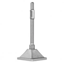 6 in. x 6 in. x 1-1/8 in. Hex Steel Tamper Shank and Plate for Electric Demolition Jack Hammer by Stark