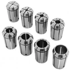 1/8 in. to 1 in. Quick Change Spring Collet Chuck End Mill Holder Kit (8-Piece) by Stark -Camillus Sales Shop stark rotary tool attachments 66018 h 4f 1000