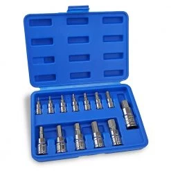 Metric MM Pro-Grade Allen Hex Bit Socket Set (13-Piece) by Stark