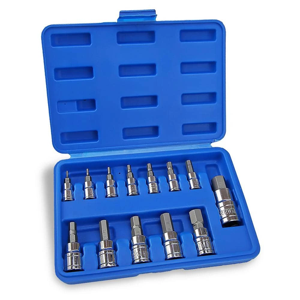 Metric MM Pro-Grade Allen Hex Bit Socket Set (13-Piece) by Stark 1 Metric MM Pro-Grade Allen Hex Bit Socket Set (13-Piece) by Stark