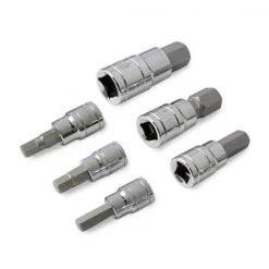 Metric MM Pro-Grade Allen Hex Bit Chrome Vanadium Socket Set (13-Piece) by Stark -Camillus Sales Shop stark socket sets 33500 h1 44 1000