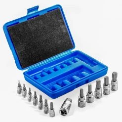 Metric MM Pro-Grade Allen Hex Bit Chrome Vanadium Socket Set (13-Piece) by Stark -Camillus Sales Shop stark socket sets 33500 h1 4f 1000