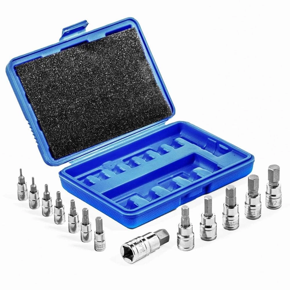 SAE Pro-Grade Hex Allen Bit Socket Set (13-Piece) by Stark 5 SAE Pro-Grade Hex Allen Bit Socket Set (13-Piece) by Stark - Image 5