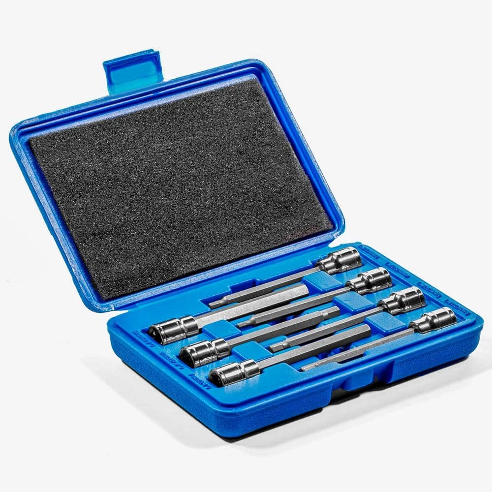 Metric MM Long Pro-Grade Allen Hex Bit Socket Set (7-Piece) by Stark 2 Metric MM Long Pro-Grade Allen Hex Bit Socket Set (7-Piece) by Stark - Image 2