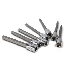 Metric MM Ball End Long Standard Allen Hex Bit Socket Set (7-Piece) by Stark -Camillus Sales Shop stark socket sets 33804 44 1000