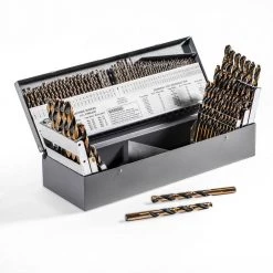 ELITE High Speed Steel Drill Bit Set with Case (115-Piece) by Stark