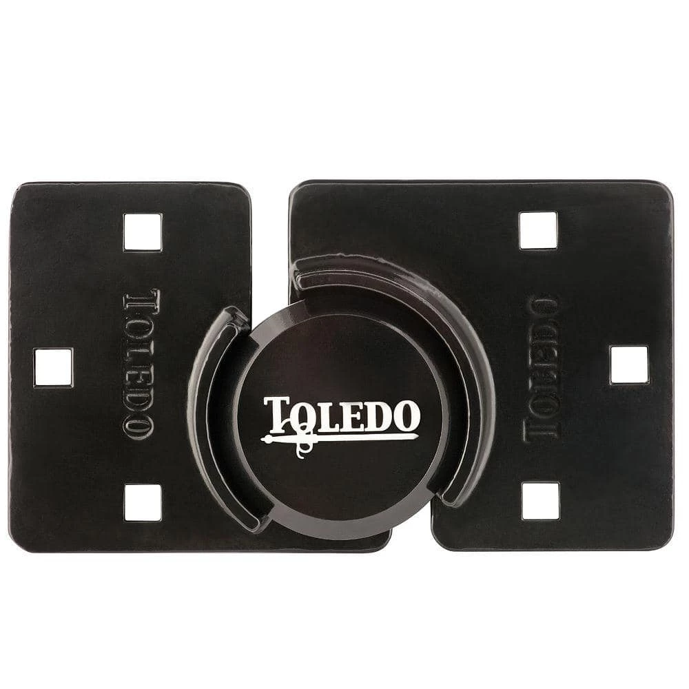 Black Series Shackle-Less Steel Padlock and Hasp by TOLEDO 1 Black Series Shackle-Less Steel Padlock and Hasp by TOLEDO