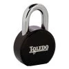 Black Series Super Duty Solid Steel Padlock with Black Electric-Coating by TOLEDO