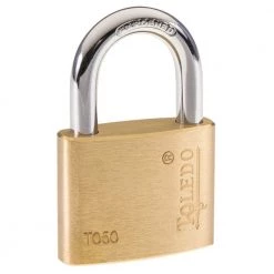 Brass Keyed Padlock (4-Pack) by TOLEDO 6 Brass Keyed Padlock (4-Pack) by TOLEDO -Camillus Sales Shop toledo padlocks to50ka4 4f 1000