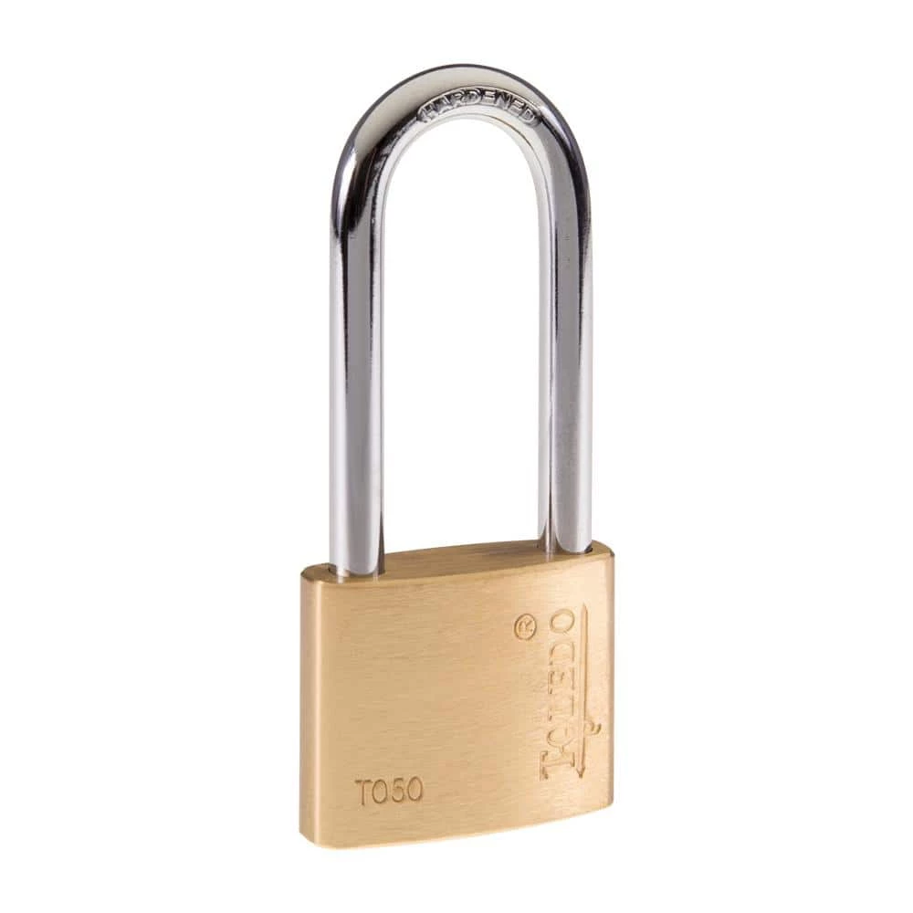 Brass Keyed Padlock by TOLEDO 1 Brass Keyed Padlock by TOLEDO